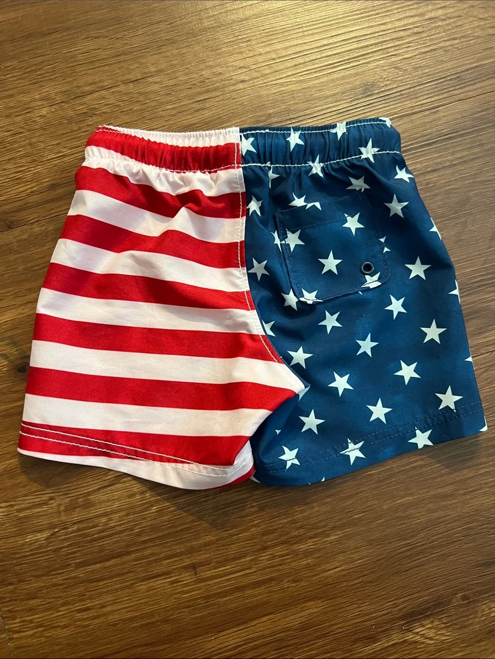 Toddler swim set, Boys Red, White & Blue Stars & Stripes Swim set